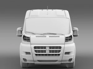 ram promaster cargo 3500 hr 159wb ext 2015 3D Model