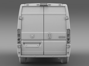 ram promaster cargo 3500 hr 159wb ext 2015 Modelo 3D