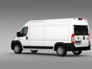 ram promaster cargo 3500 hr 159wb 2015 3D Model