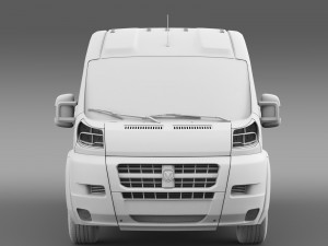 ram promaster cargo 3500 hr 159wb 2015 3D Model