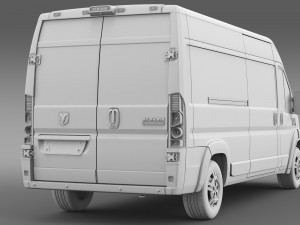 ram promaster cargo 3500 hr 159wb 2015 3D Model