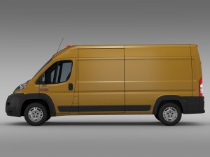 ram promaster cargo 2500 hr 159wb 2015 Modèle 3D