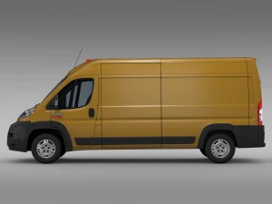 ram promaster cargo 2500 hr 159wb 2015 3D Model
