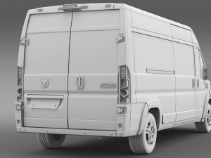 ram promaster cargo 2500 hr 159wb 2015 Modèle 3D