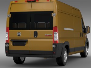 ram promaster cargo 2500 hr 159wb 2015 Modèle 3D