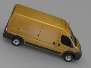 ram promaster cargo 2500 hr 159wb 2015 3D Model