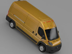 ram promaster cargo 2500 hr 159wb 2015 3D Model