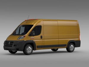 ram promaster cargo 2500 hr 159wb 2015 Modèle 3D