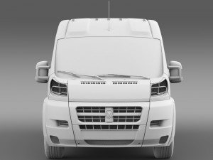 ram promaster cargo 2500 hr 159wb 2015 Modèle 3D