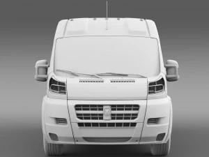 ram promaster cargo 2500 hr 159wb 2015 3D Model