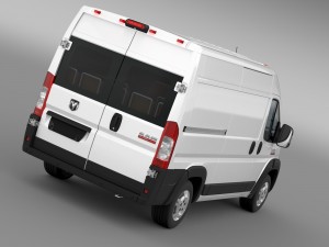 ram promaster cargo 2500 hr 136wb 2015 Modèle 3D