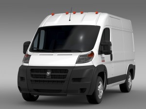 ram promaster cargo 2500 hr 136wb 2015 Modèle 3D