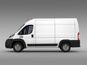 ram promaster cargo 2500 hr 136wb 2015 Modèle 3D