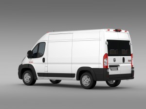 ram promaster cargo 2500 hr 136wb 2015 Modèle 3D