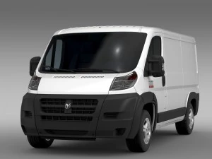 ram promaster cargo 1500 lr 136wb 2015 Modelo 3D