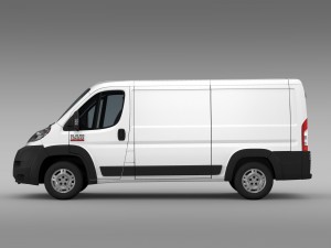 ram promaster cargo 1500 lr 136wb 2015 3D Модель