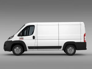 ram promaster cargo 1500 lr 136wb 2015 Modelo 3D