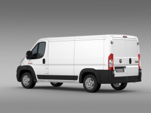 ram promaster cargo 1500 lr 136wb 2015 3D Модель