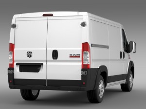 ram promaster cargo 1500 lr 136wb 2015 3D Модель