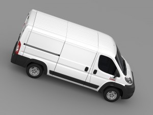 ram promaster cargo 1500 lr 136wb 2015 3D Модель