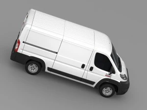 ram promaster cargo 1500 lr 136wb 2015 Modelo 3D