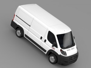 ram promaster cargo 1500 lr 136wb 2015 3D Модель