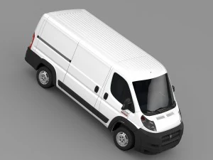 ram promaster cargo 1500 lr 136wb 2015 Modelo 3D