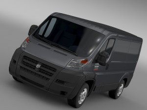 ram promaster cargo 1500 lr 118wb 2015 3D Model