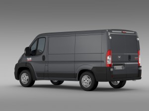 ram promaster cargo 1500 lr 118wb 2015 Model 3D