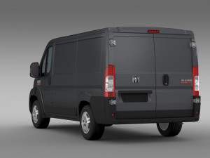 ram promaster cargo 1500 lr 118wb 2015 Model 3D
