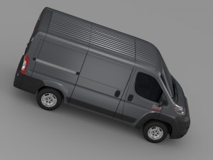 ram promaster cargo 1500 lr 118wb 2015 Model 3D