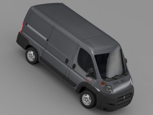 ram promaster cargo 1500 lr 118wb 2015 Model 3D