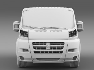 ram promaster cargo 1500 lr 118wb 2015 Model 3D