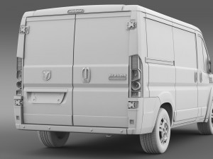 ram promaster cargo 1500 lr 118wb 2015 Model 3D