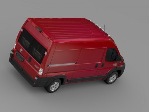 ram promaster cargo 1500 hr 136wb 2015 Model 3D