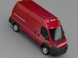 ram promaster cargo 1500 hr 136wb 2015 Model 3D