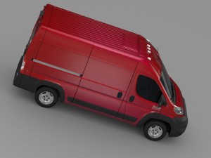 ram promaster cargo 1500 hr 136wb 2015 Model 3D
