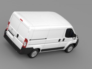 peugeot boxer van l1h1 2006-2014 3D 模型