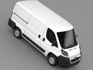 peugeot boxer van l1h1 2006-2014 3D 模型
