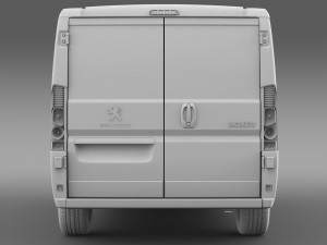 peugeot boxer van l1h1 2006-2014 3D 模型