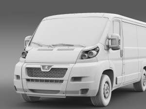 peugeot boxer van l2h1 2006-2014 Modelo 3D