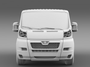 peugeot boxer van l2h1 2006-2014 Modelo 3D