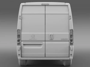 peugeot boxer van l2h2 2006-2014 3D Model