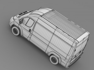 peugeot boxer van l2h2 2006-2014 Modelo 3D