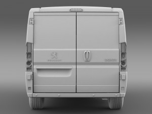 peugeot boxer window van l1h1 2006-2014 3D Model