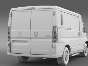 peugeot boxer window van l1h1 2006-2014 3D Model
