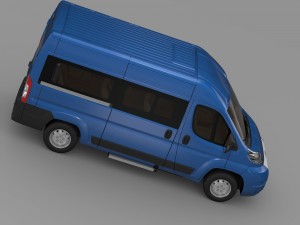 peugeot boxer window van l2h2 2006-2014 Model 3D