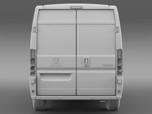 peugeot boxer window van l2h2 2006-2014 Model 3D