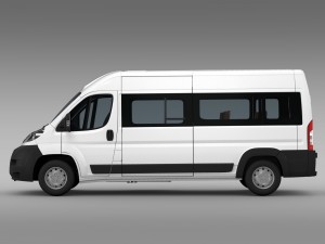 peugeot boxer window van l3h2 2006-2014 Modelo 3D