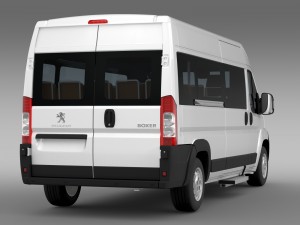 peugeot boxer window van l3h2 2006-2014 Modelo 3D